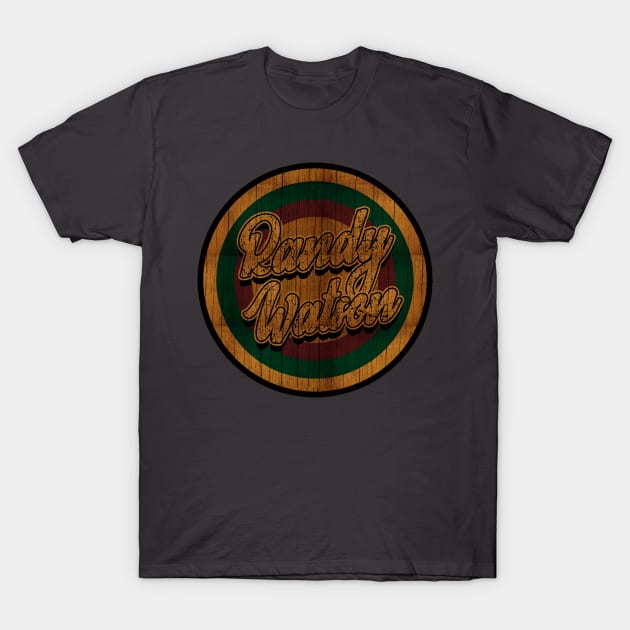 Circle Retro Randy Watson T-Shirt by Electric Tone